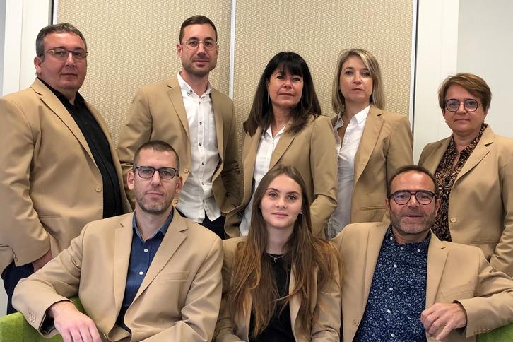 l'équipe de l'agence Alpimmo