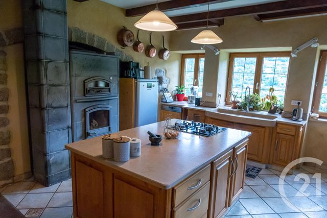 maison à vendre - 10 pièces - 281.0 m2 - ST SAUVEUR DE MONTAGUT - 07 - RHONE-ALPES - Century 21 Alpimmo