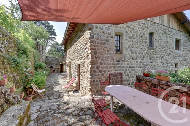 maison à vendre - 10 pièces - 281.0 m2 - ST SAUVEUR DE MONTAGUT - 07 - RHONE-ALPES - Century 21 Alpimmo