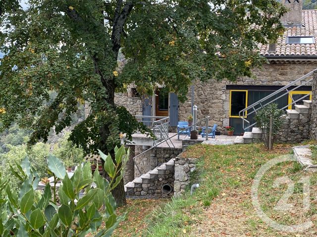 maison à vendre - 9 pièces - 290.0 m2 - ST SAUVEUR DE MONTAGUT - 07 - RHONE-ALPES - Century 21 Alpimmo